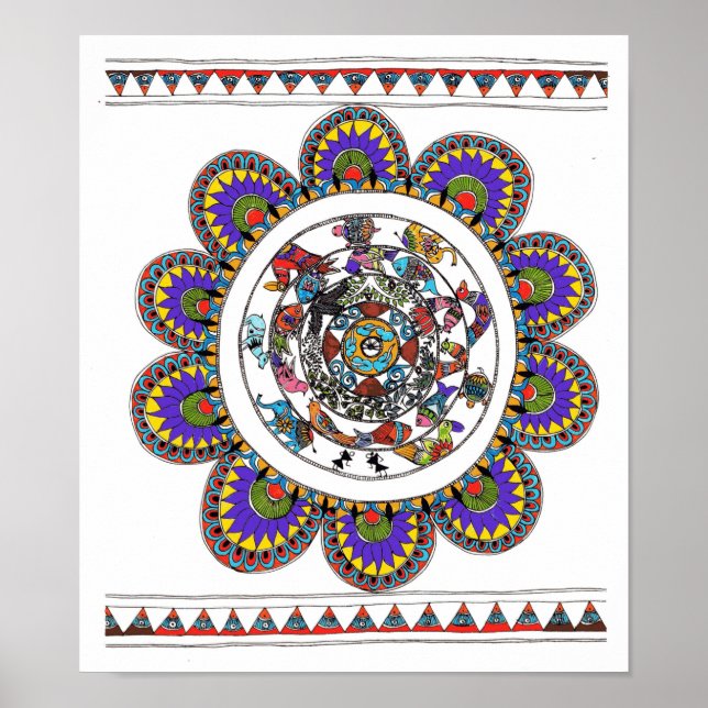 Póster História de criação (Frente)