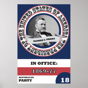 Póster História de Ulysses S. Grant Presidencial
