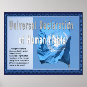 Poster História, direitos humanos, declaração