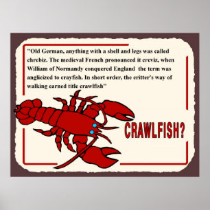 Póster História do Crawfish, de que é o nome?