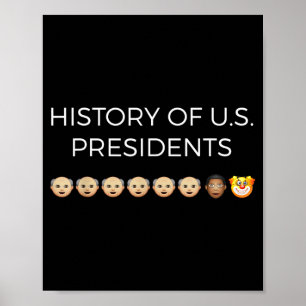 Poster História dos Presidentes dos EUA Resistem