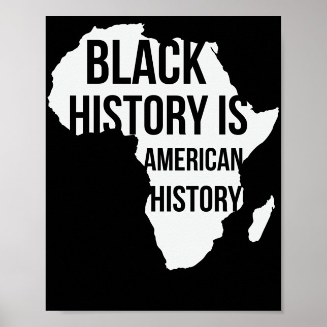 Poster História Negra É História Americana (2) (Frente)