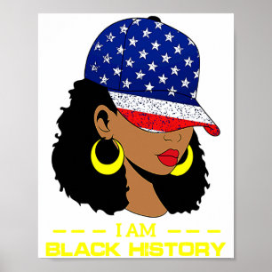 Poster História Negra É História Americana Afro-Americana