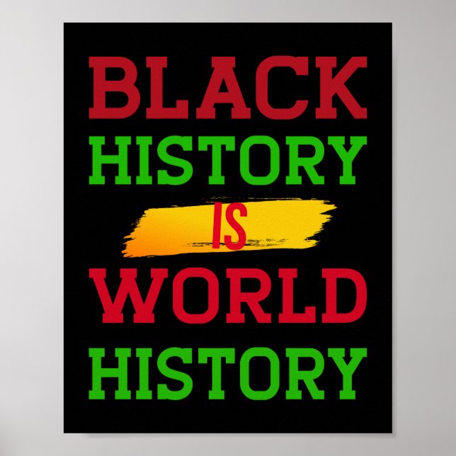 Poster História Negra É História Mundial (2) (Frente)