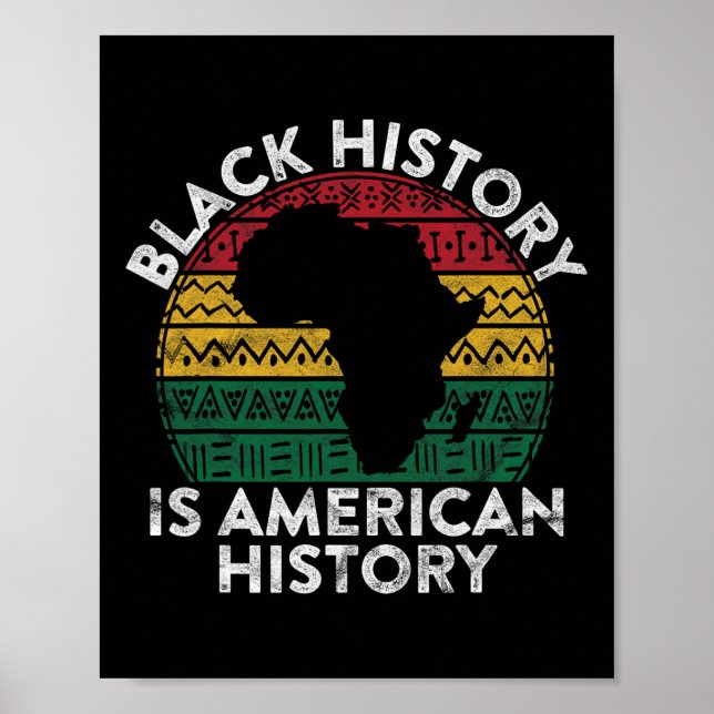 Poster História Negra É Presente De Orgulho Mensal Da His (Frente)