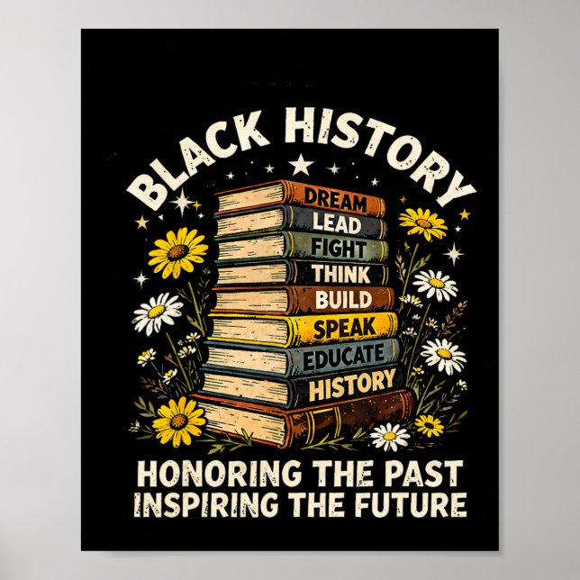 Poster História Negra Honrando o Passado Inspirando o Fut (Frente)