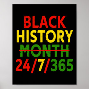 Poster História Negra Mês 247365 Melanina Negra-G