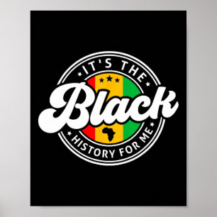 Poster História Negra Mês É a História Negra Para Mim