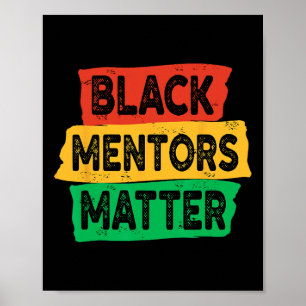 Poster História Negra Problema dos Mentores Africanos