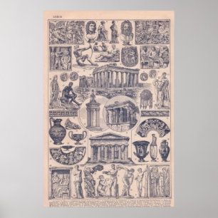 Póster História, piscina antiga,