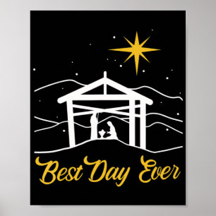 Poster História Verdadeira Natal Jesus Presente de Nativi