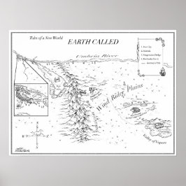 Poster Histórias de um Novo Mapa Mundial - A TERRA CHAMAD