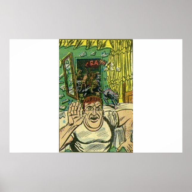 Poster Histórias em quadrinhos de colheita horrorosa | Li (Frente)