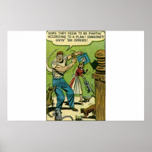 Poster Histórias em quadrinhos de colheita horrorosa   O