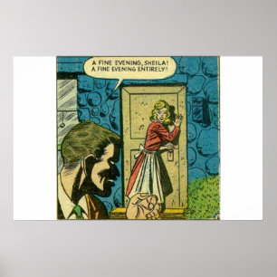 Poster Histórias em quadrinhos de colheita horrorosa   OU