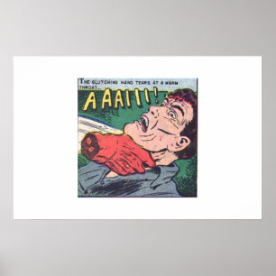 Poster Histórias em quadrinhos de colheita horrorosa par