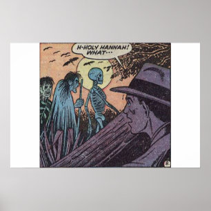 Poster Histórias em quadrinhos de colheita horrorosa para