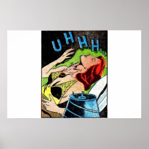 Poster Histórias em quadrinhos de horror de idade do our