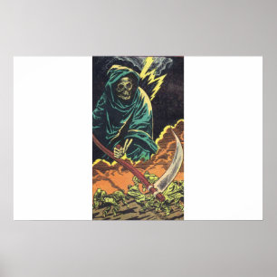 Poster Histórias em quadrinhos de horror de vinda   hist