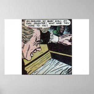 Poster Histórias em quadrinhos de horror de vinda   hist