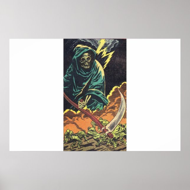 Poster Histórias em quadrinhos de horror de vinda | histó (Frente)