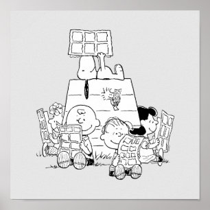 Poster Histórias em quadrinhos de Leitura da Gangue do Am