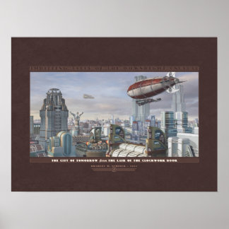 Póster Histórias emocionantes: A cidade do amanhã (24x18"