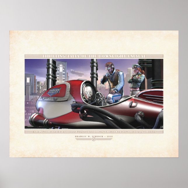 Poster Histórias emocionantes: Chamando a Patrulha Espaci (Frente)