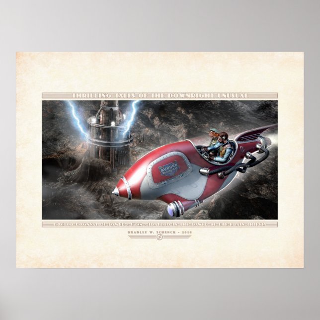 Poster Histórias emocionantes: Torre do Doutor Rognvald ( (Frente)