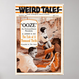 Poster Histórias Estranhas Ooze Primeira Edição
