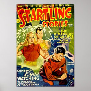 Poster Histórias sobressaltado -- A dimensão da