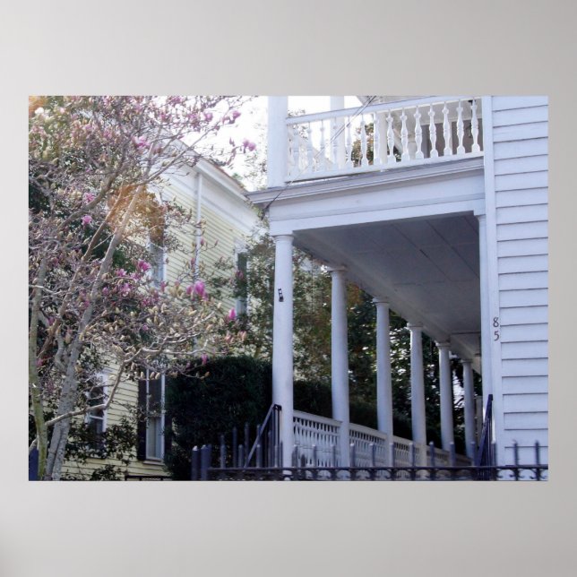 Poster Historic Charleston, SC (Frente)