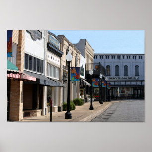 Poster Historic Henderson, Texas