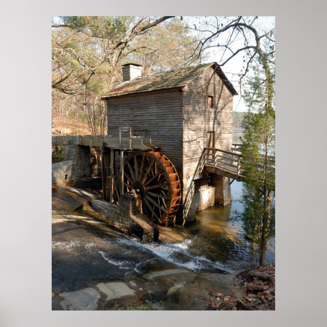 Poster Histórica de Grist Mill (Frente)