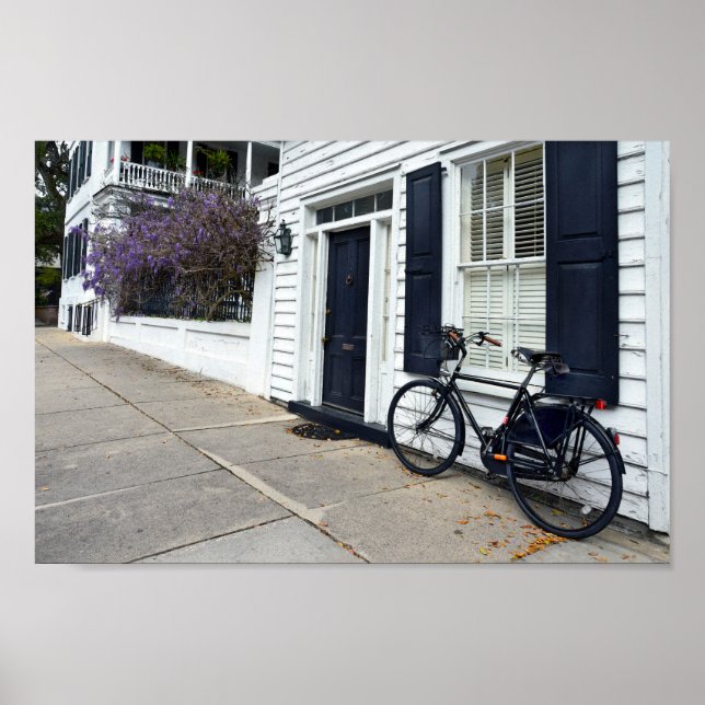 Póster Historical Charleston, Carolina do Sul (Frente)