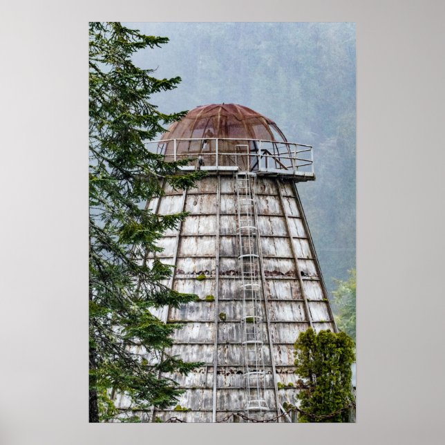 Poster Historical Mill Wigwam Burner perto de Florence, O (Frente)