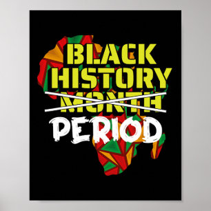 Poster Histórico Preto Período Histórico Preto Mês 1