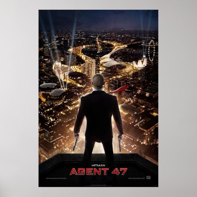 Poster Hitman Agent 47 (Frente)