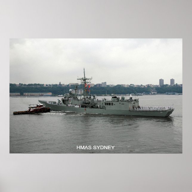 Póster HMAS Sydney (Frente)