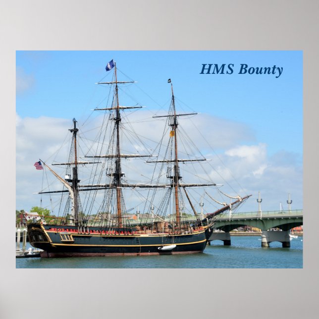 Poster HMS Bounty (Frente)