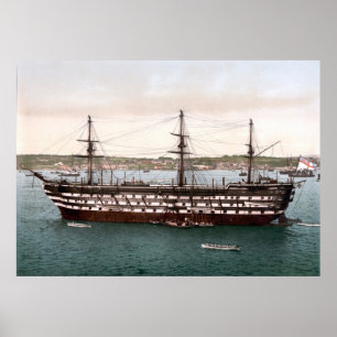 Póster HMS Impregnable