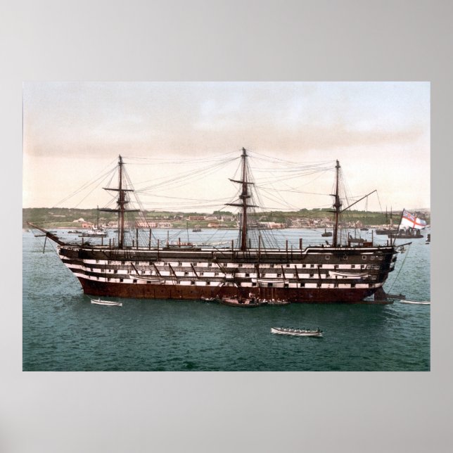 Póster HMS Impregnable (Frente)