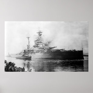 Poster HMS Ramillies