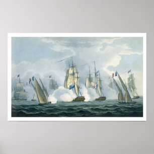 Poster HMS Sirius, capitão Rowse que contrata um Squadr