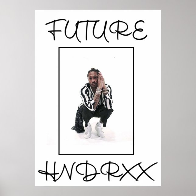 Poster Hndrxx Futuro (Frente)