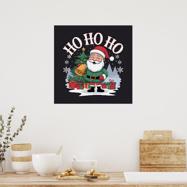 Poster Ho Ho Ho (Cozinha)