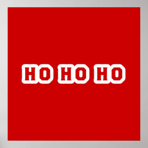 Póster Ho Ho Ho Christmas Cheer