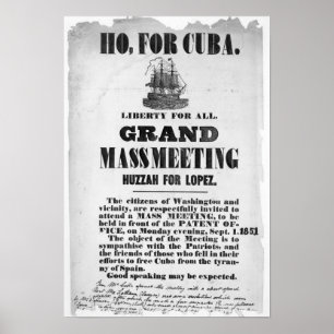 Póster Ho, para Cuba