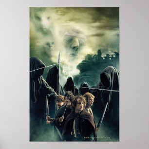 Póster Hobbits pronto para lutar