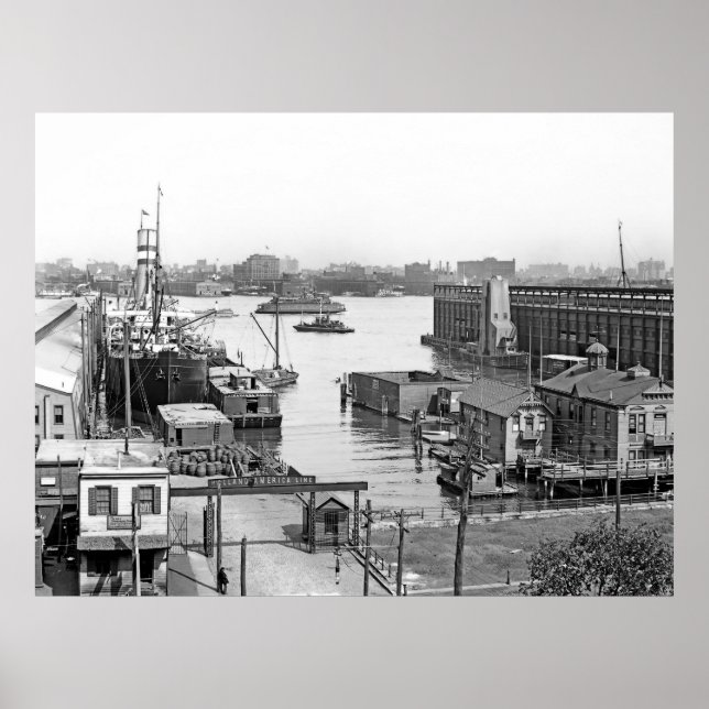 Poster Hoboken Docks (Frente)
